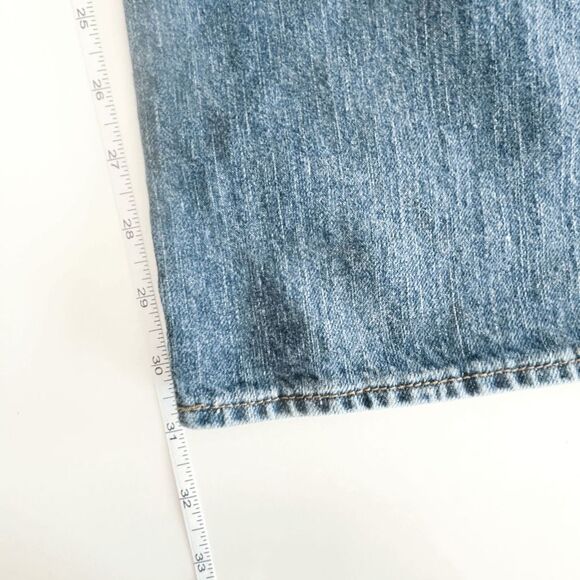 Polo RL Mens Denim Jeans Ashmore Original Straight Leg Blue Wash Size 34 - Picture 10 of 12